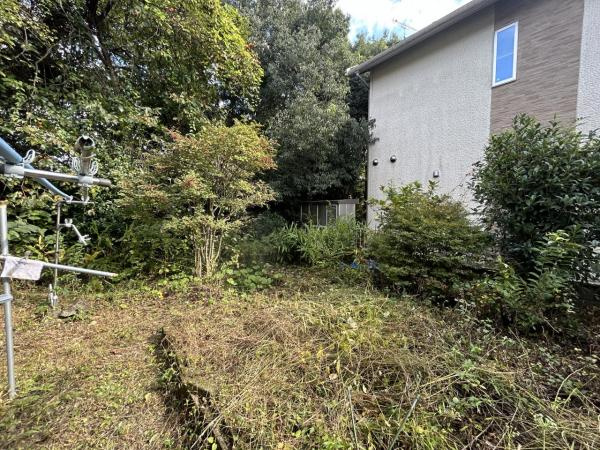 宇都宮市横山１丁目　4ＬＤＫ　中古住宅の庭