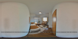 洋室６帖　※家具などはCG作成のイメージとなります。