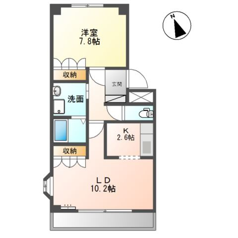 サンプレス市場木の間取り