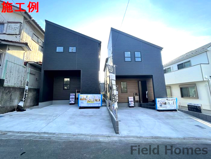 伊勢原市高森台3丁目新築戸建て　第2-2号棟の外観|外観施工例