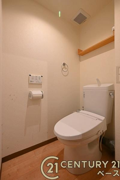 橿原神宮前スカイハイツのトイレ|■現地撮影写真■ウォシュレット付きです！