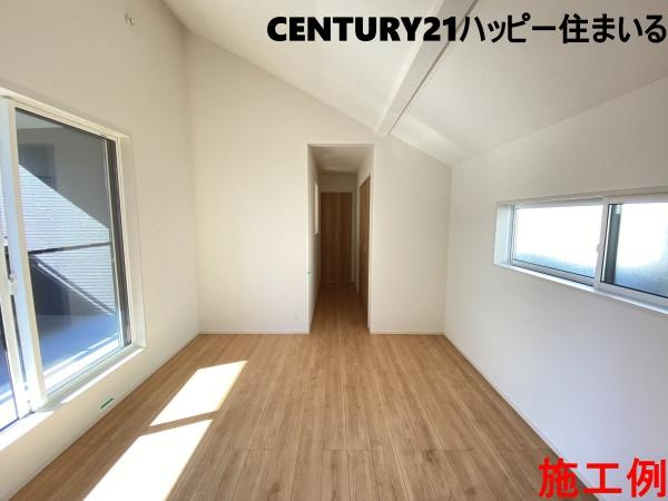 豊田市丸山町4丁目　全2棟・2号棟の洋室|施工例