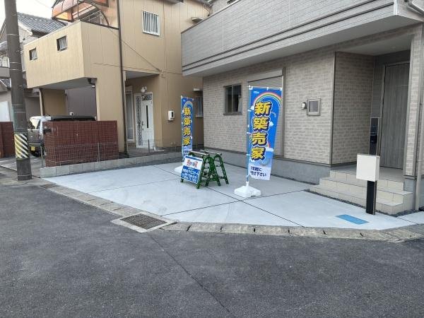 岡崎市本宿茜　全1棟・A号棟の駐車場|２台駐車できます！