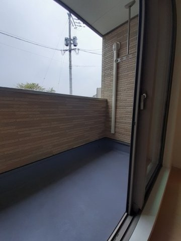 クロスローズⅠのバルコニー