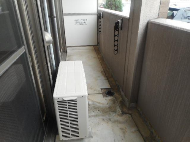 サンズパークⅢのバルコニー