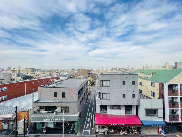 クレストコート中落合の展望|バルコニーからの北側眺望
