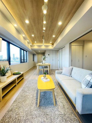 クレストコート中落合の居間・リビング