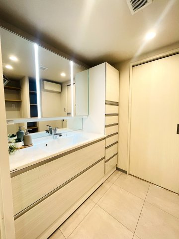 クレストコート中落合の独立洗面台