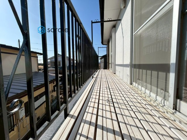 入間市南峯　中古戸建のバルコニー|令和8年1月27日撮影。