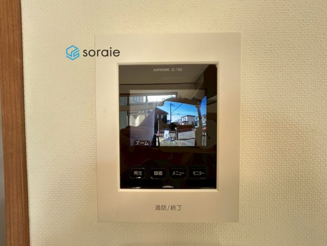 入間市南峯　中古戸建の防犯設備|令和8年1月27日撮影。