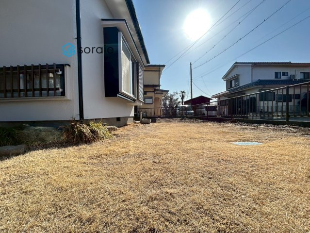 入間市南峯　中古戸建の庭|令和8年1月27日撮影。