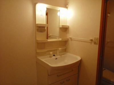 【洗面所】 | グランドゥールＢ | 広い洗面スペース