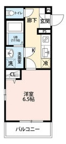 フルール野並の間取り