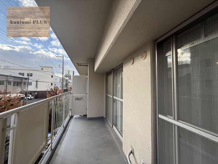 都島パーク・ホームズのバルコニー