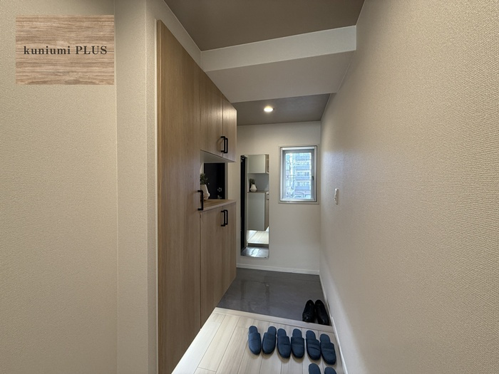都島パーク・ホームズの玄関