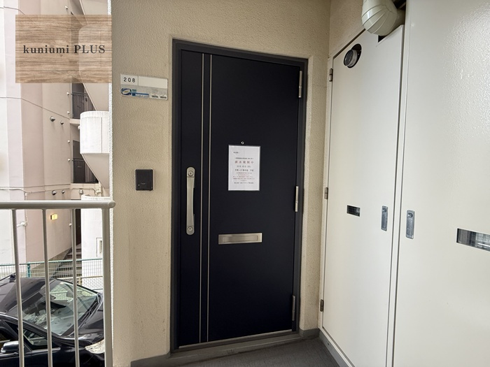 都島パーク・ホームズの玄関