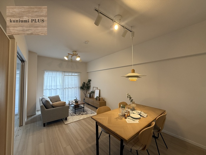 都島パーク・ホームズの居間・リビング