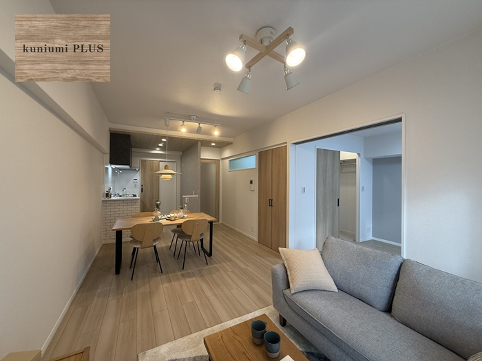 都島パーク・ホームズの居間・リビング