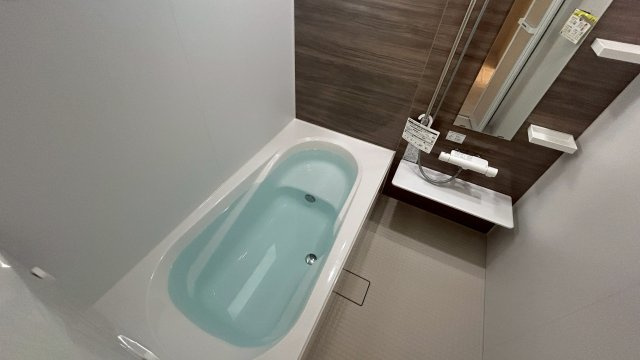 久留米市南2丁目1号地の浴室