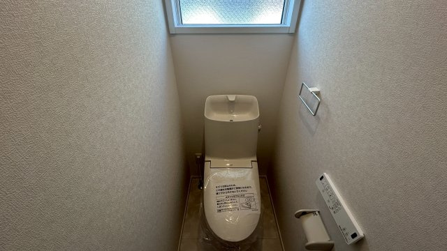 久留米市南2丁目1号地のトイレ