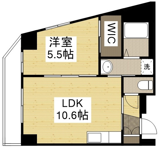 リーベンルミエールの間取り