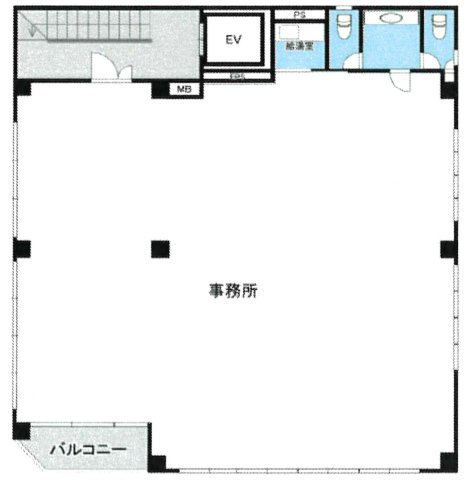 第3グロビスビルの間取り