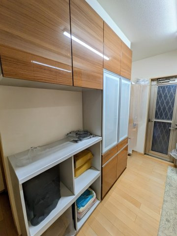 大口町下小口３丁目　中古戸建のキッチン|カップボード付き