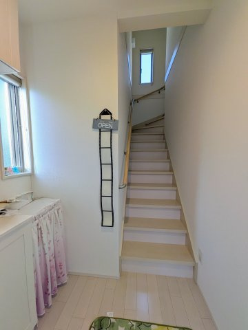 大口町下小口３丁目　中古戸建の玄関|シンプルで使いやすい玄関です