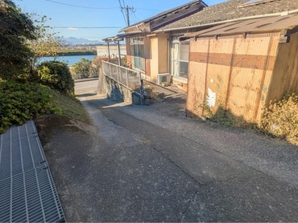 大字種具　中古の前面道路含む現地写真|現地前面道路