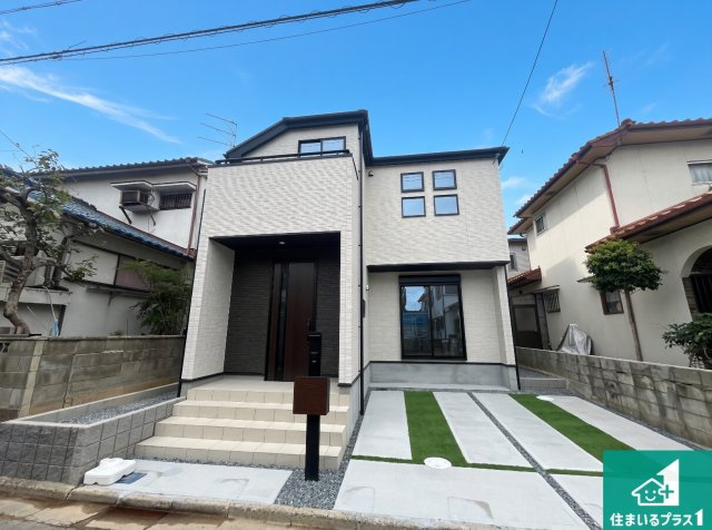 加古川市野口町北野　第2期　新築一戸建ての外観|安心の10年保証！外観を美しく保ち、雨水で汚れを落とします！気になることがありましたら、お気軽にお問い合わせください！
