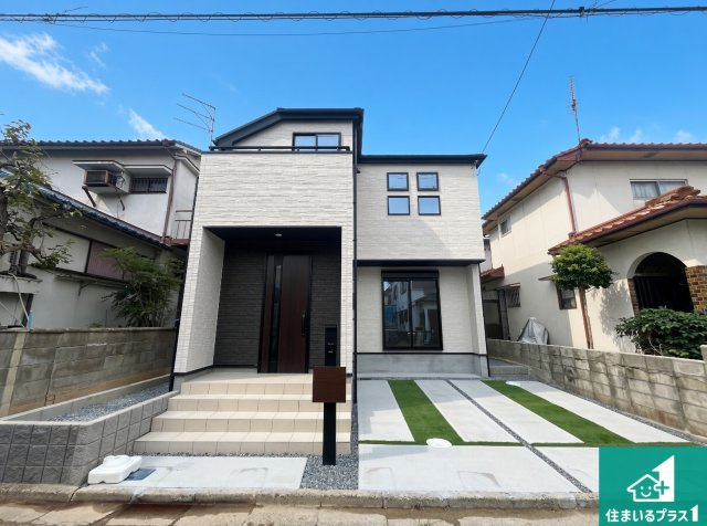 加古川市野口町北野　第2期　新築一戸建ての外観|安心の10年保証！外観を美しく保ち、雨水で汚れを落とします！気になることがありましたら、お気軽にお問い合わせください！