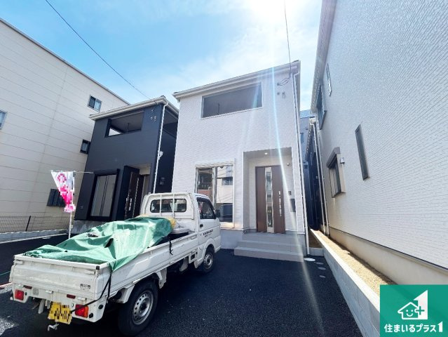 大阪市生野区田島　第4期　新築一戸建ての外観|お客様に長く安心して住んでいだだける事にこだわった家づくり！住んでからのアフターサービスにもしっかりと取り組んでいます！