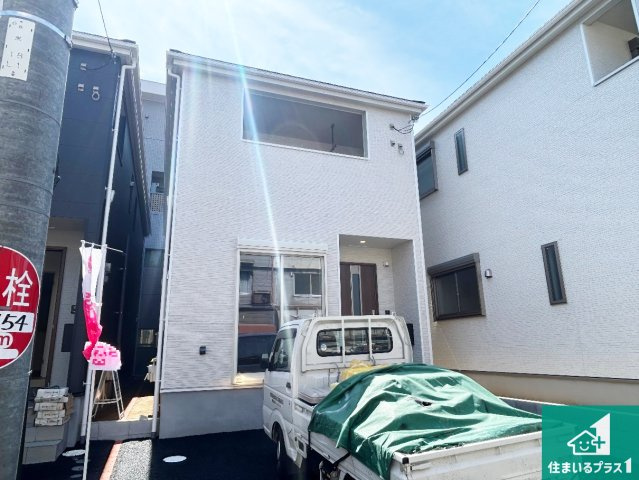 大阪市生野区田島　第4期　新築一戸建ての外観|お客様に長く安心して住んでいだだける事にこだわった家づくり！住んでからのアフターサービスにもしっかりと取り組んでいます！