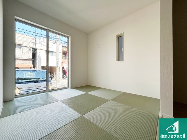 大阪市生野区田島　第4期　新築一戸建ての和室|タタミコーナー