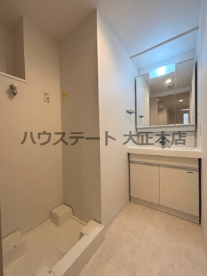 【洗面所】 | ラ・ピシーヌ南堀江 仲介手数料無料