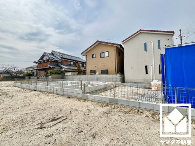 京田辺市草内穴口　1期　1号地の外観|12月19日　現地写真更新