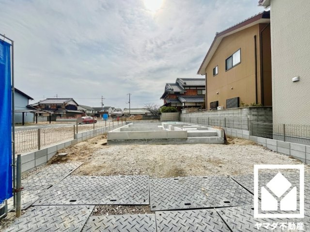 京田辺市草内穴口　1期　1号地の外観|12月19日　現地写真更新