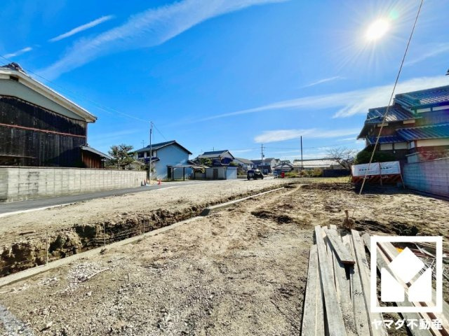 京田辺市草内穴口　1期　1号地の外観|12月19日　現地写真更新