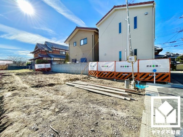 京田辺市草内穴口　1期　1号地の外観|12月19日　現地写真更新