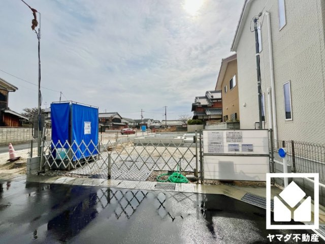 京田辺市草内穴口　1期　1号地の外観|12月19日　現地写真更新