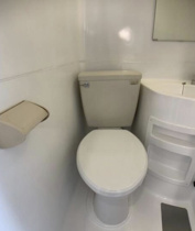 トイレもきれいです