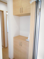 便利な収納スペースです