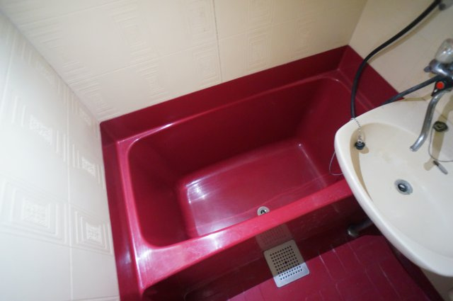 若草女子学生ハイツの浴室