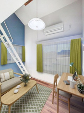 ※バーチャル家具を配置したほかのお部屋の写真を使用しております。