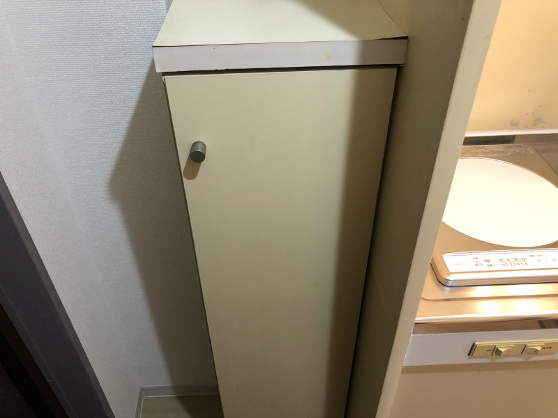 収納のためのスペースです