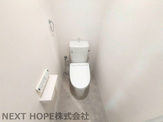 【トイレ】 | パレ伊丹北 | 新品のトイレです♪水廻り全てが新品で気持ちよくご入居していただけます！！