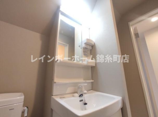 エクセラン五反野の独立洗面台
