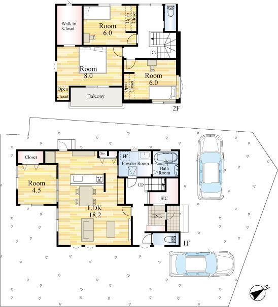サンコート　久留米市高良内町の間取り| 