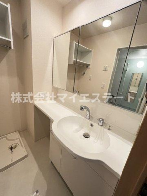 【洗面所】 | ルガルボニート | 別部屋写真使用