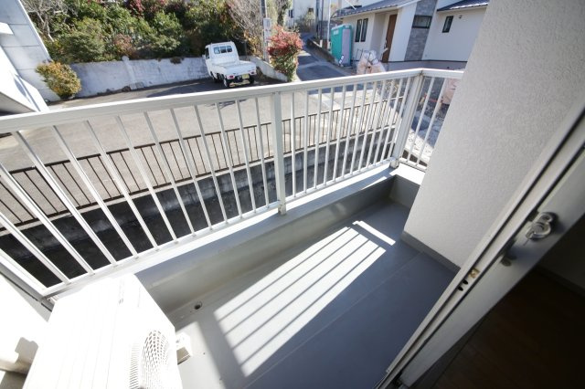 ヤマニハウスのバルコニー